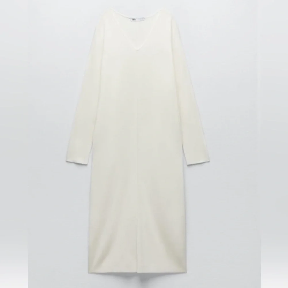 ✨ Brand New Zara Knit Midi Dress – Size Small ✨ - Picture 8 of 16